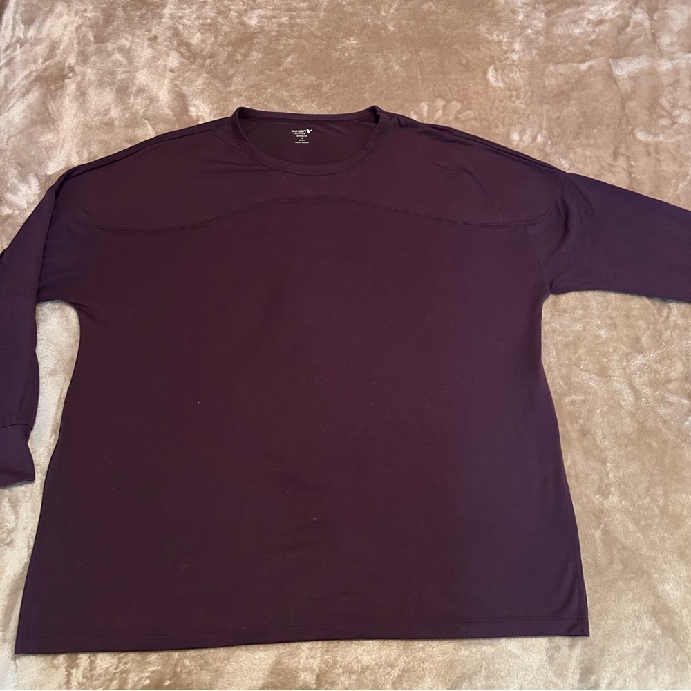 purple (nebula) women's tunic Old Navy (size S)